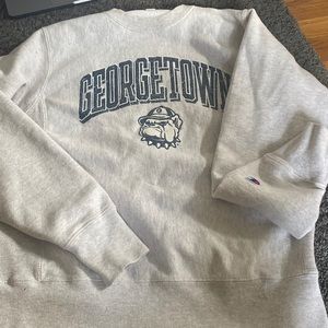 Vintage style Georgetown crewneck